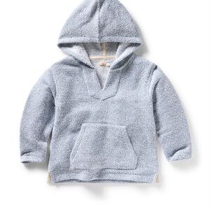 Kids White Water Faherty Sweatshirt (size 6)